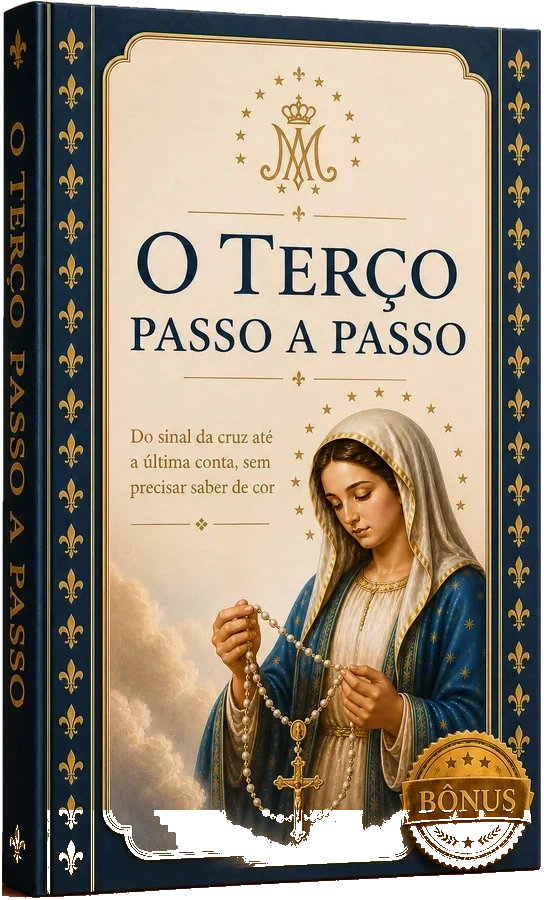 Capa do bônus O Terço passo a passo